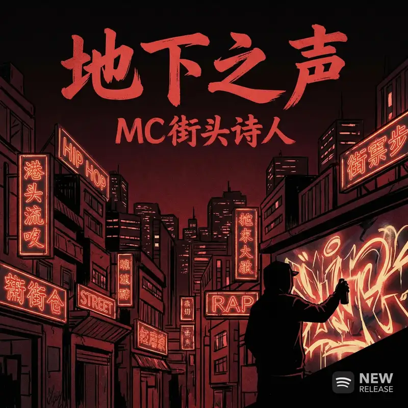 地下之声中文说唱封面 - 抖阴