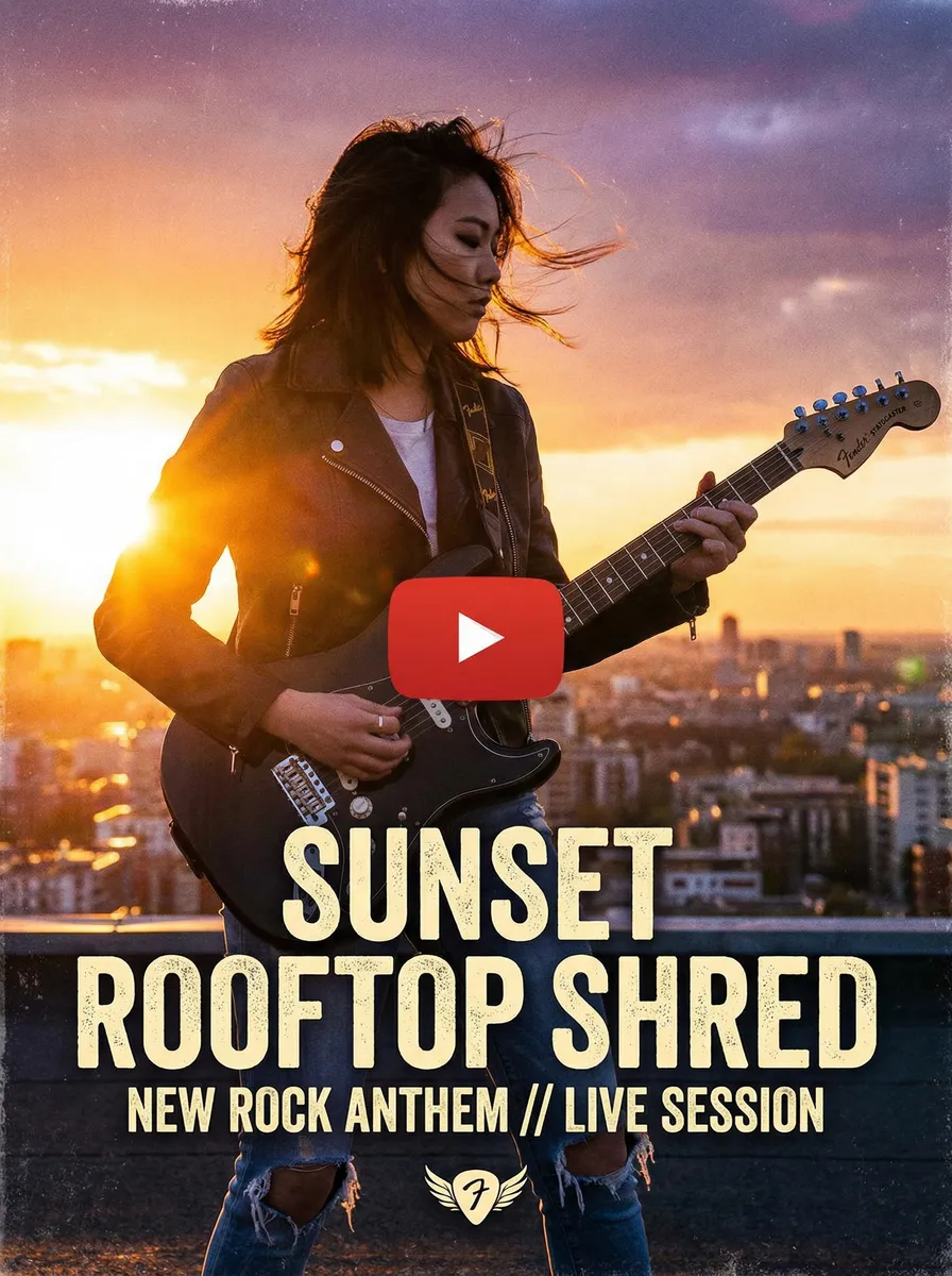 天台吉他弹唱音乐视频 - 抖阴